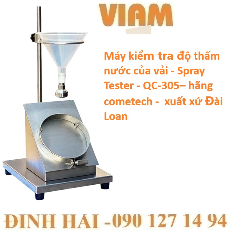 Máy kiểm tra độ thấm nước của vải- Spray Tester
- QC-305