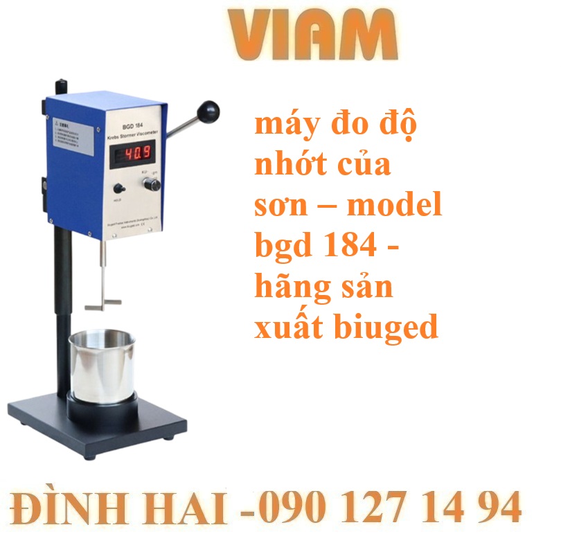 Máy Đo Độ Nhớt Của Sơn BGD 184– Thiết Bị Chính Xác Cao Từ Biuged
