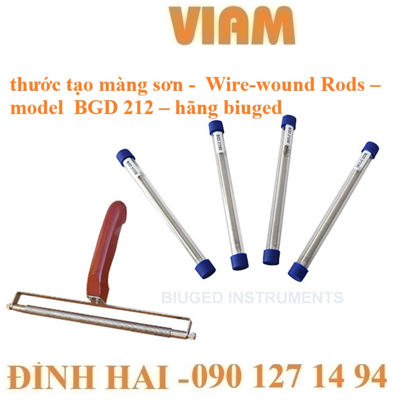 Thước Tạo Màng Sơn- Wire-wound Rods